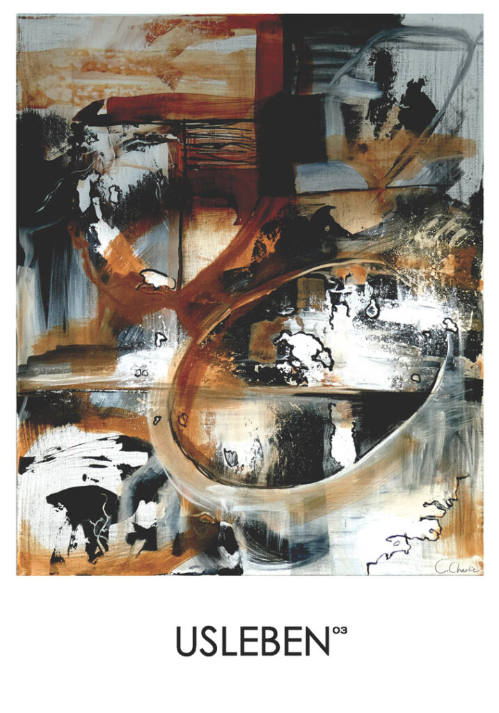 PlakatSerie USLEBEN 03, 70x100 cm